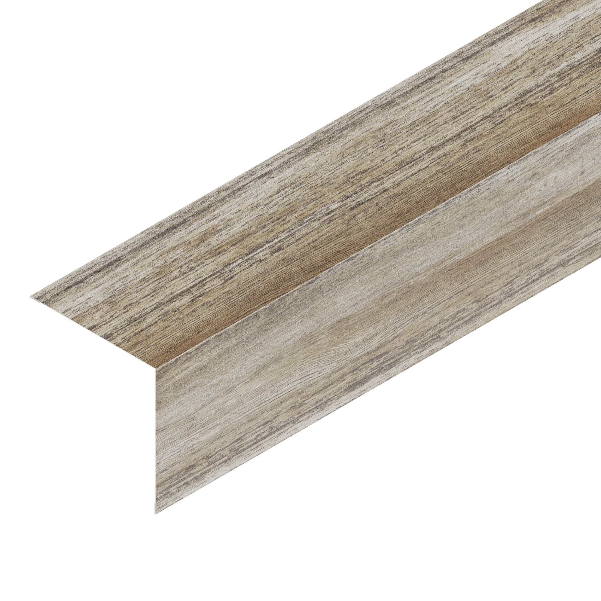 Планка угловая внешняя 50*50 мм L=2 м AquaSystem Printech (AlZn120) 0,45 Сибирская пихта